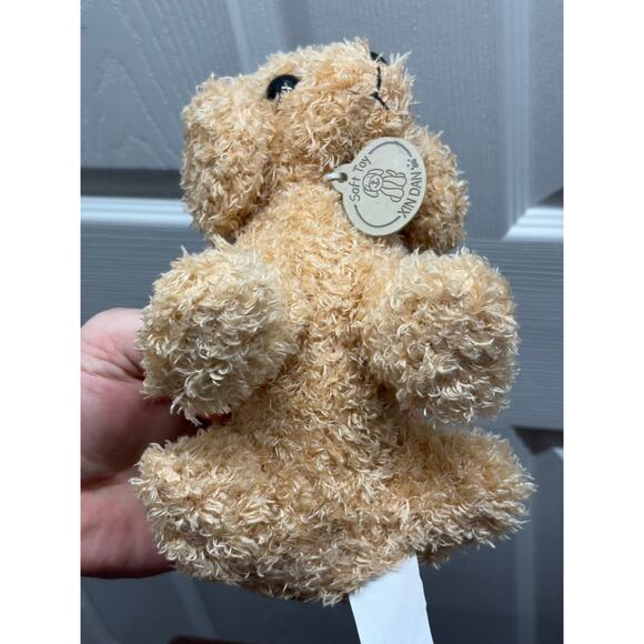 Pet Puppy Dog Plush Brown Stuffed Animal 7" Soft Toy Xin Dan Poodle Labradoodle - Picture 2 of 5